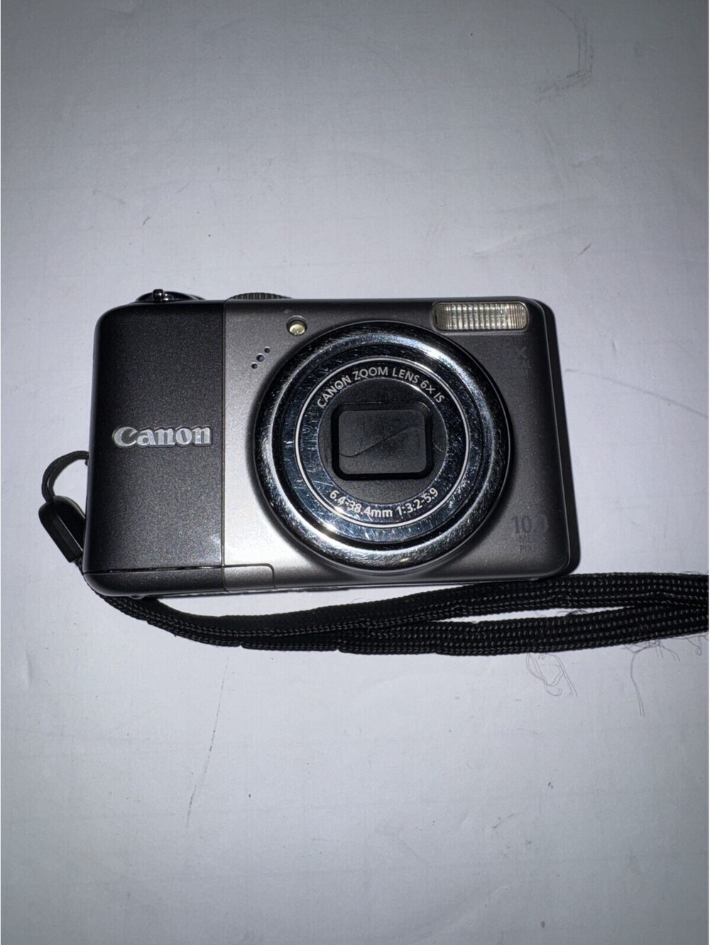 Canon PowerShot A2000 IS 10.0MP Digital Camera Silver 6x Optical Zoom READ